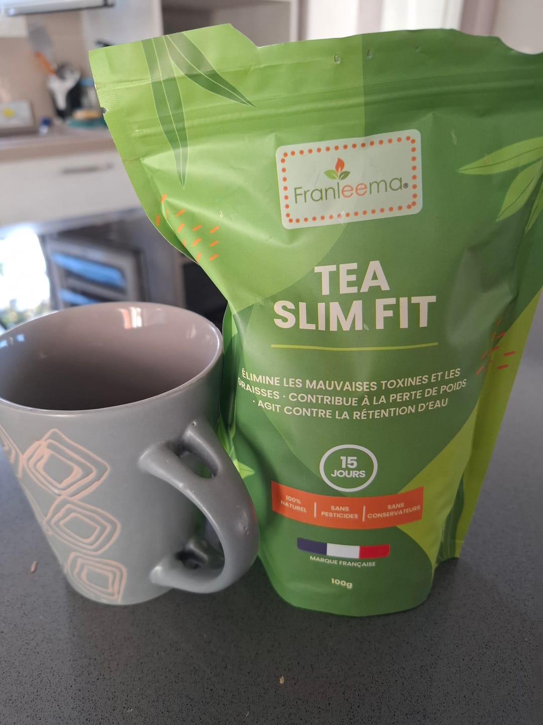 Customer photo review of Tisane pour perdre du poids - Tea Slim Fit™
