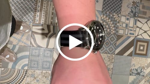 Customer video review of Bond Nylon Watch Strap