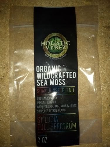Customer photo review of Raw Full Spectrum Sea Moss