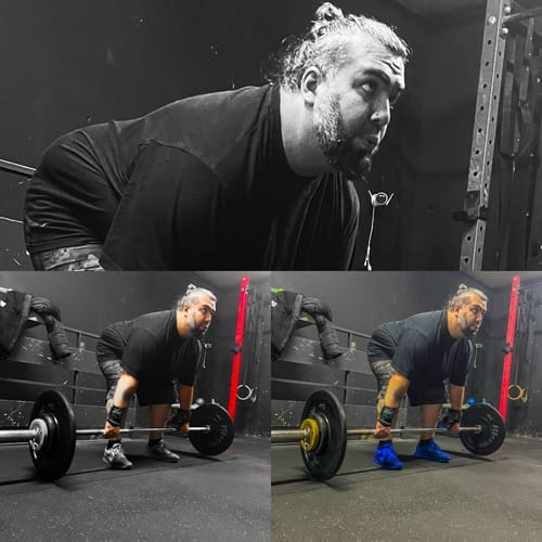 Customer photo review of Muñequeras ORX