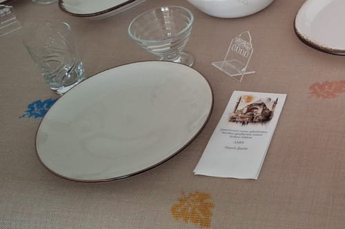 Customer photo review of Hurmalık - Besmele Yazılı ve Kubbe Şekilli İkramlık Hurma Standı