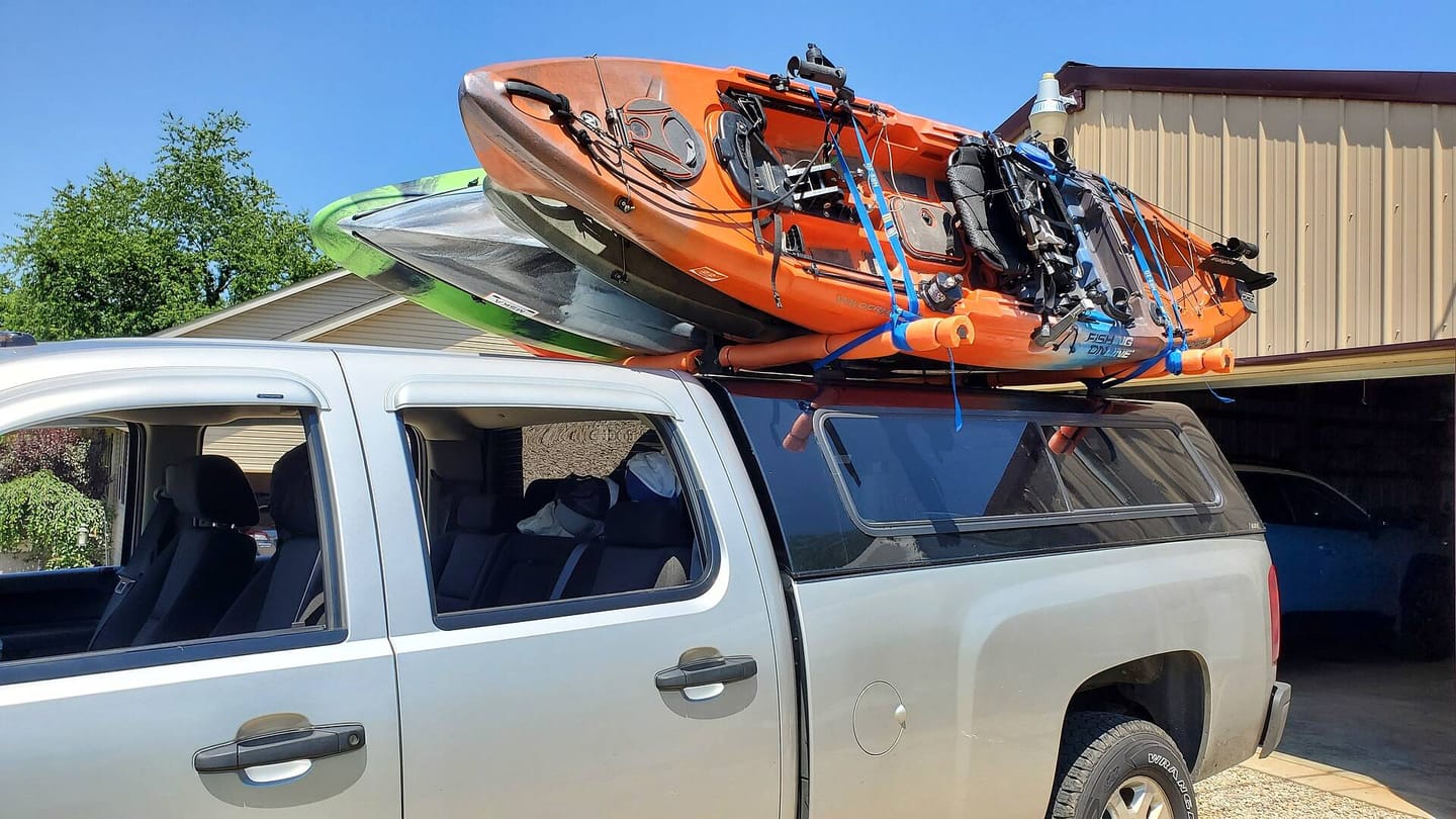 Customer photo review of NRS 1" HD Tie-Down Straps