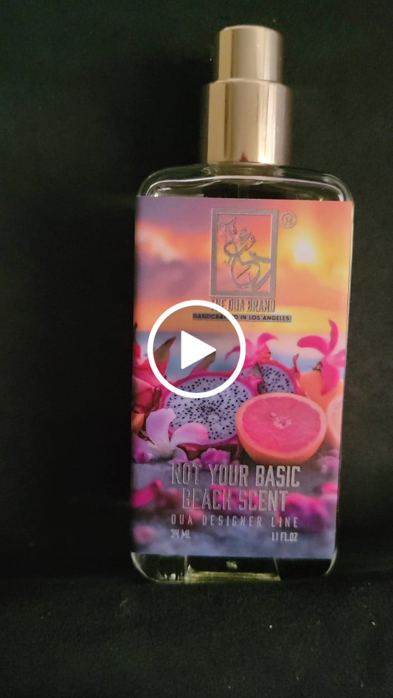 Customer video review of Not Your Basic Beach Scent