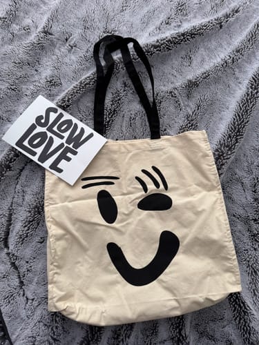Customer photo review of Slow Love Tote Bag