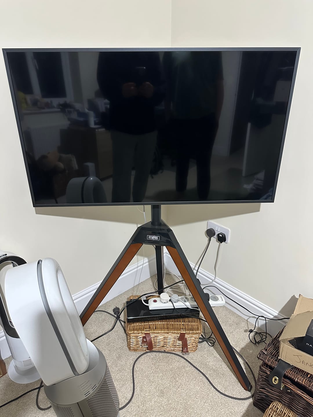 Customer photo review of Picasso Floor TV Stand FT65