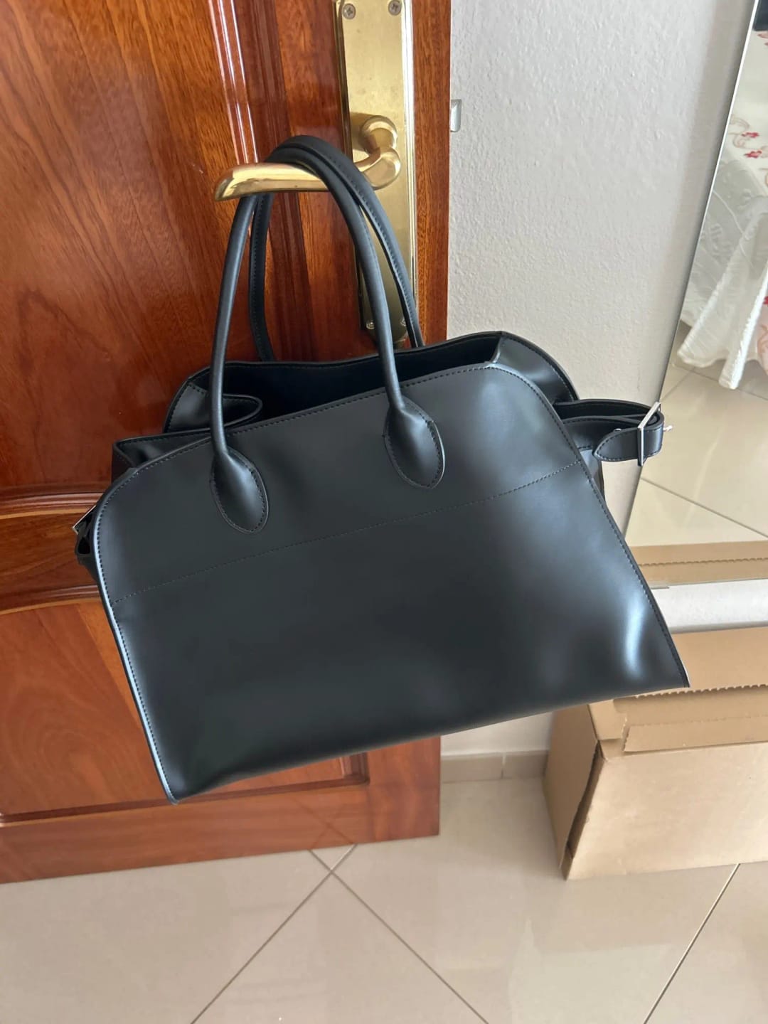 Customer photo review of Henna Shopper Bag