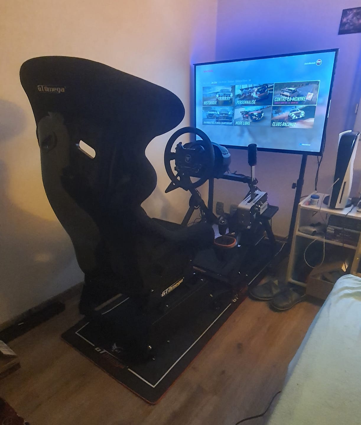 Customer photo review of Portable Monitor Stand