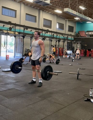 Customer photo review of 021 ESSENTIAL DROP-CUT TANK - Demo Test