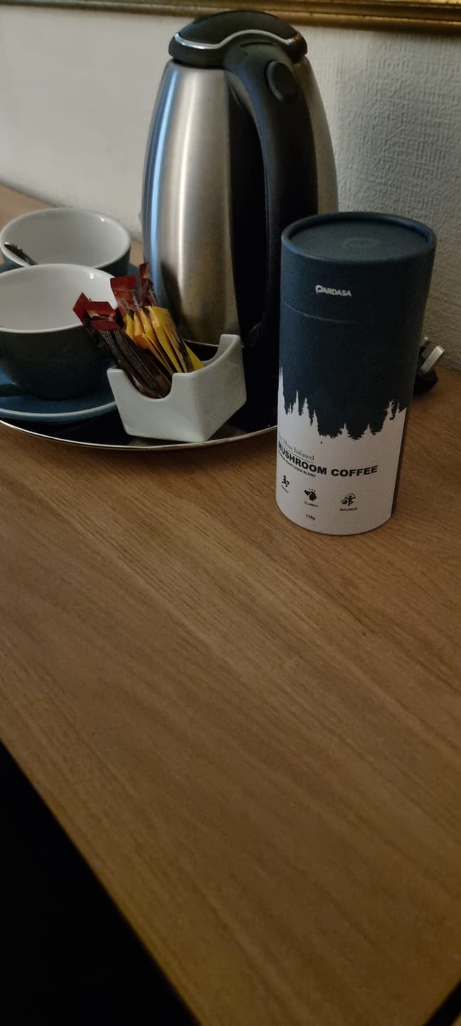 Customer photo review of Sea Moss Infused Mushroom Coffee