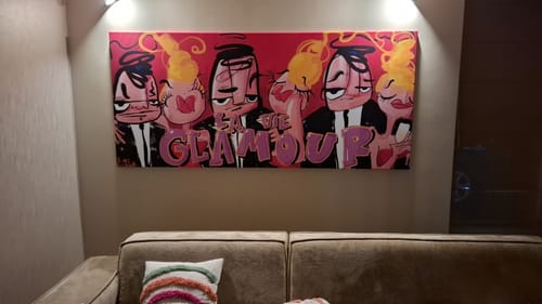 Customer photo review of La Vie Glamour XXL Artwork