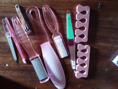 Customer photo review of Pedicure Kit