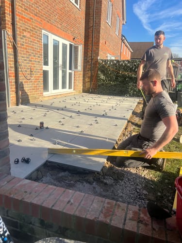Customer photo review of Kandala - Grey Porcelain Paving Tiles - 900 x 600 x 20mm