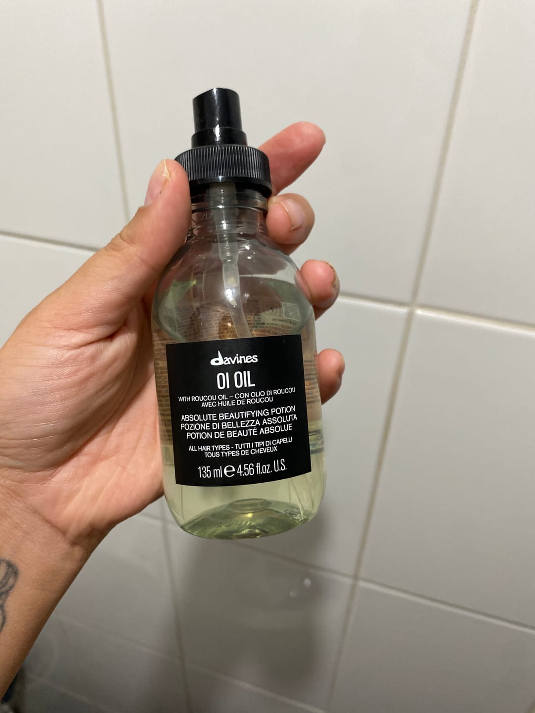 Customer photo review of Máscara Essential Nounou Davines