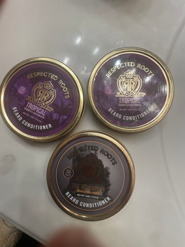 Customer photo review of Beard Conditioner - Tropical Scent
