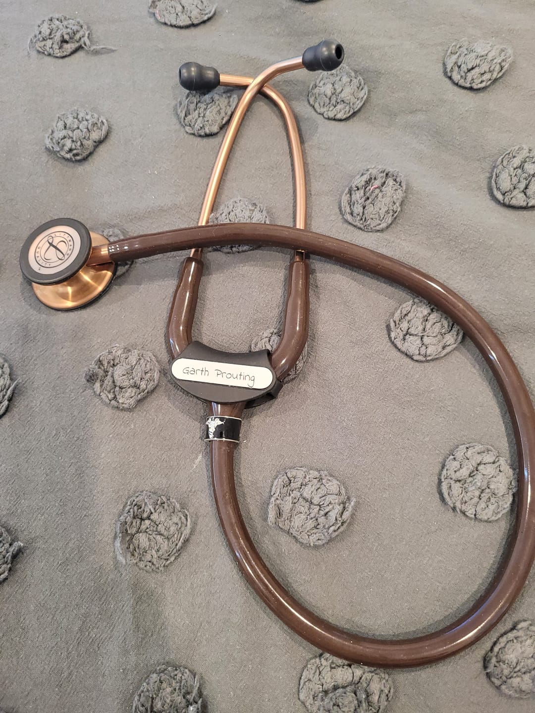 Customer photo review of Littmann Classic III  Stethoscope: Chocolate & Copper 5809