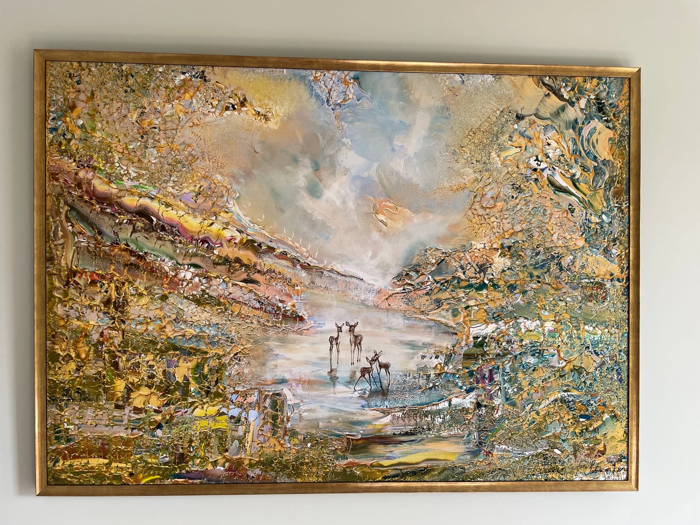 Customer photo review of Forever yours print extended