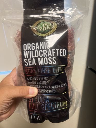 Customer photo review of Raw Full Spectrum Sea Moss