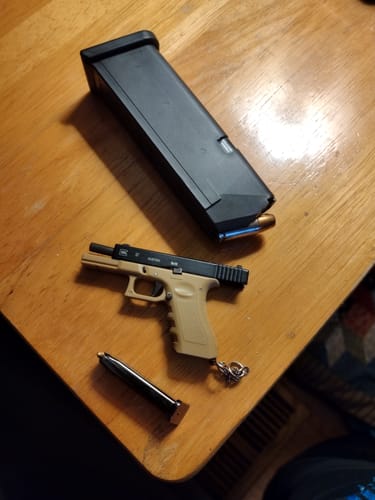 Customer photo review of G-17 (Black/Tan)