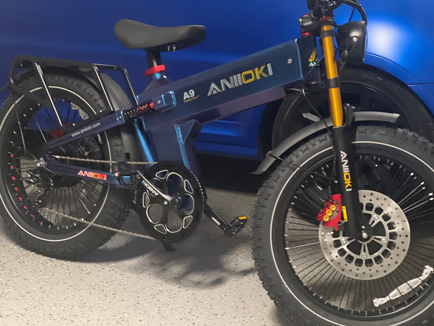 Customer photo review of 2025 Version A9 Pro Max 60V Dual Motor Ebike