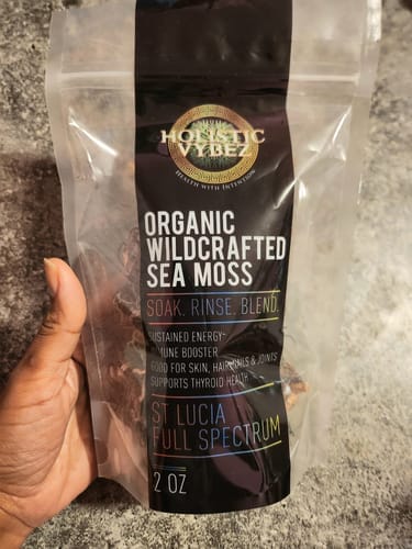 Customer photo review of Raw Full Spectrum Sea Moss