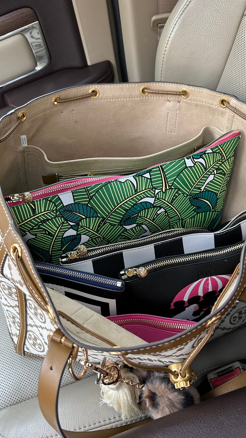 Customer photo review of #3 Dani Key Large Pouch