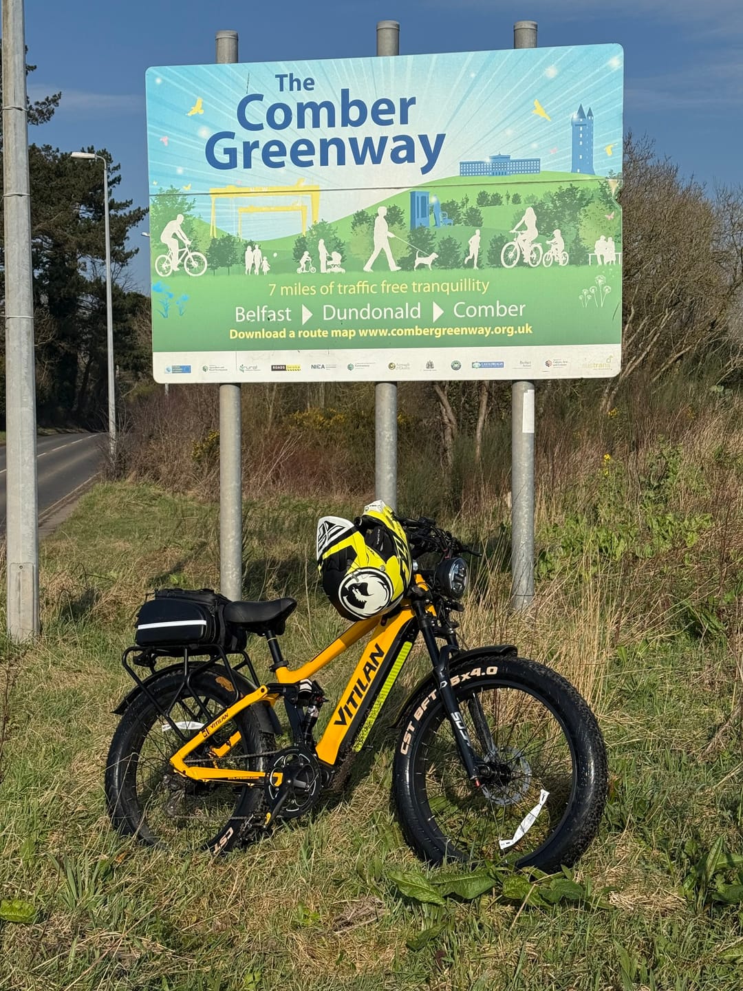 Customer photo review of T7 Full Suspension Mountain E-bike