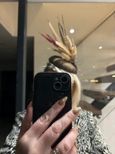 Customer photo review of Natural Pheasant Feather Mount FM013