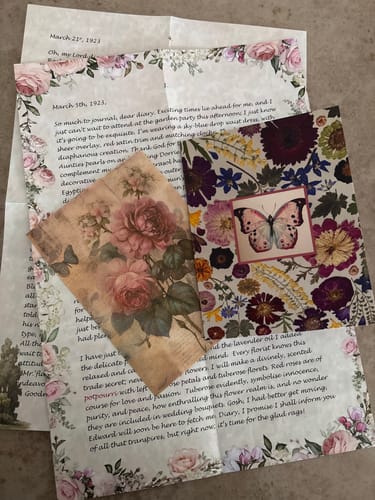 Customer photo review of Doris Mitchell Letters 1922