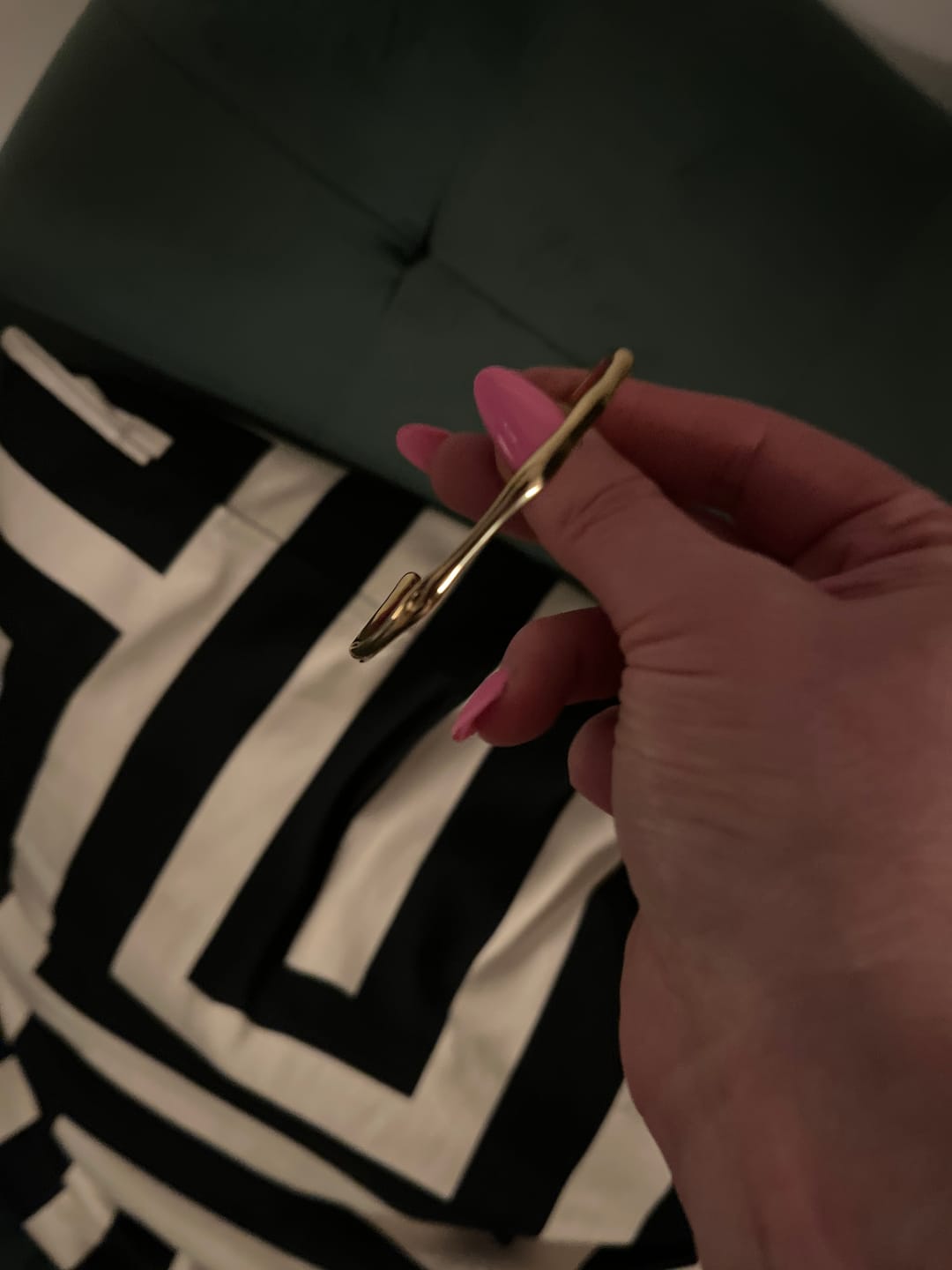 Customer photo review of Bamboo Bangle