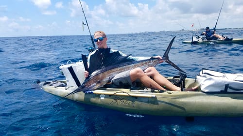 Customer photo review of Hobie Mirage Outback Fishing Kayak