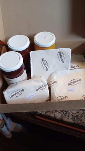 Customer photo review of Combo MERMELADAS ARTESANALES, orgánicas, 3 tipos de QUESO ARTESANAL incluídos