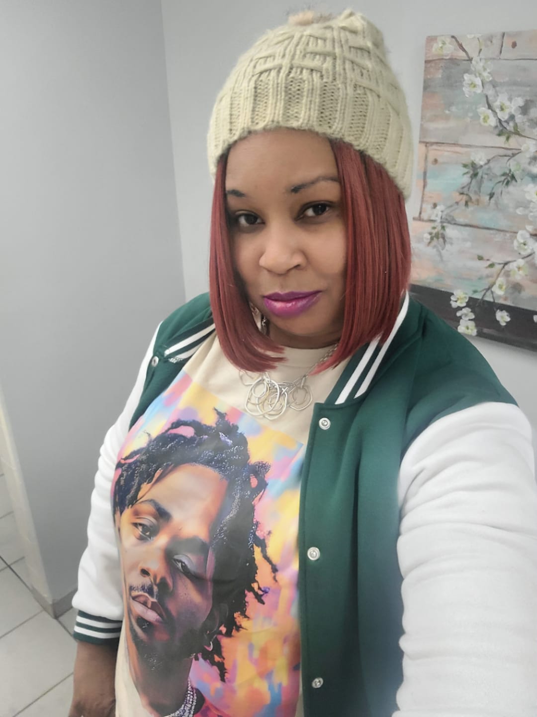 Customer photo review of Outre Synthetic Lace Part Daily Wig - ZENYA