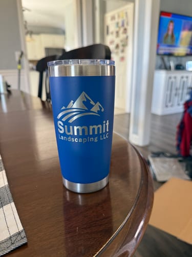 Customer photo review of (24 Pieces) Custom Laser Engraved - 20oz Tumblers