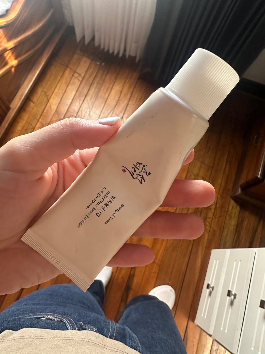 Customer photo review of Relief Sun : Rice + Probiotics (SPF50+ PA++++)