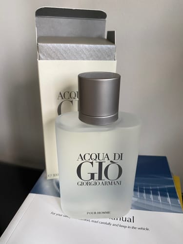 Customer photo review of Giorgio Armani Acqua di Gio - Eau de Toilette 100ml