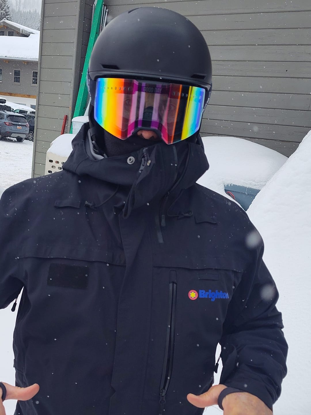 Customer photo review of Goggle Strap - Team Give'r
