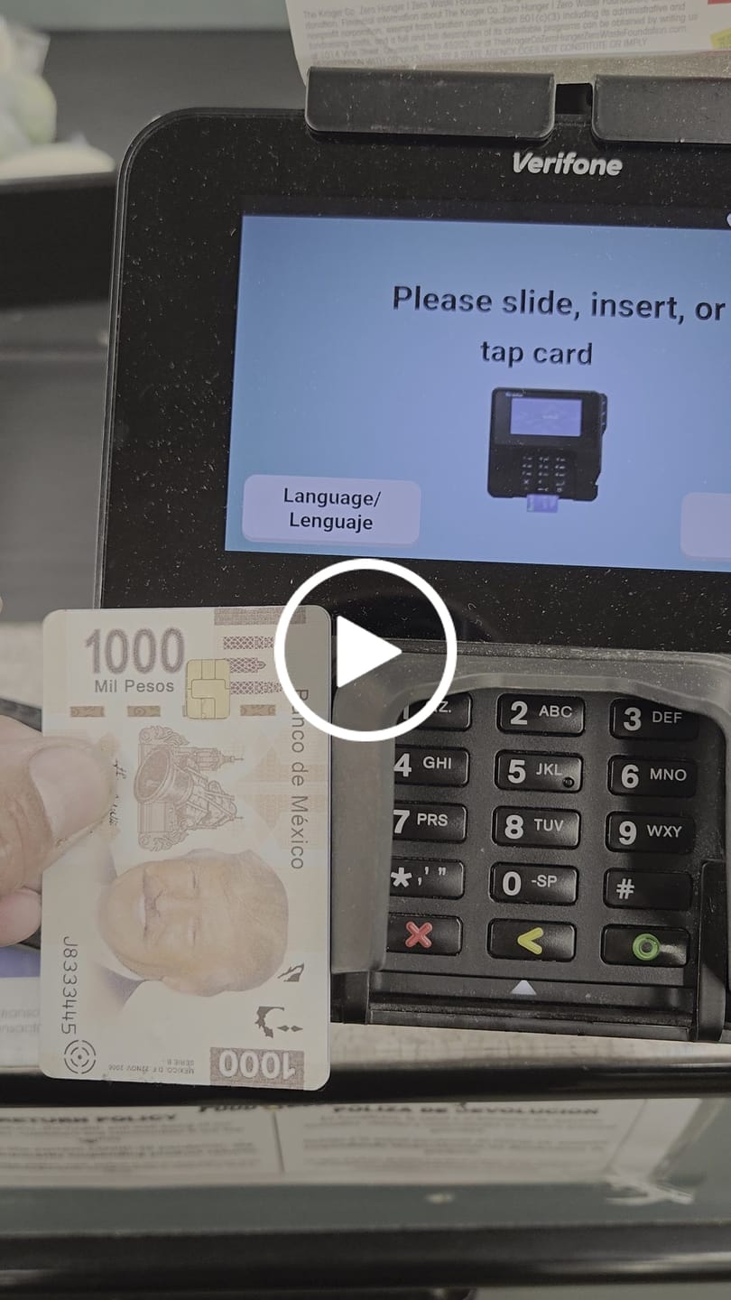 Customer video review of Trump Banco de Mexico Credit Card Skin Decal