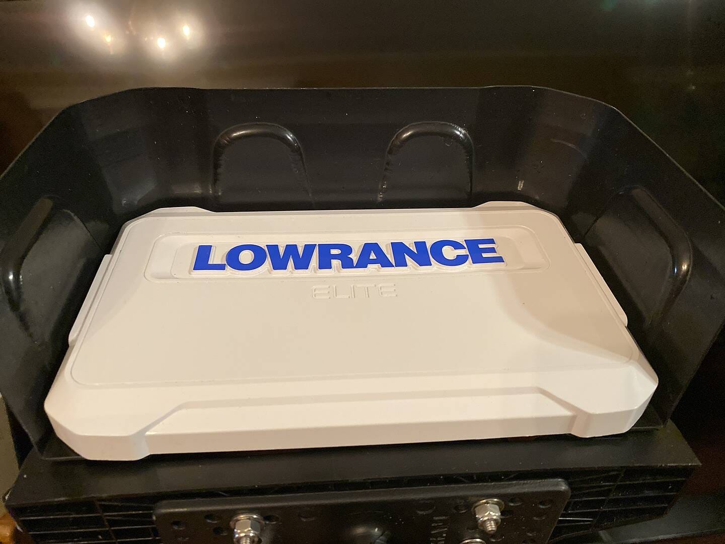 Customer photo review of BerleyPro Lowrance Series Fishfinder Visors