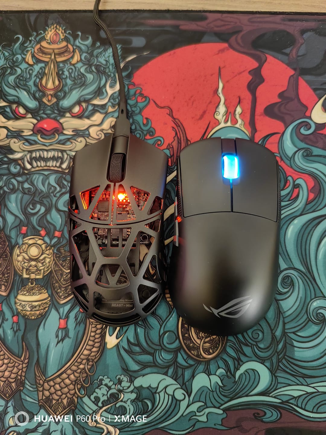 Customer photo review of WLMouse Beast X Mini Pro Magnezyum Wireless Mouse