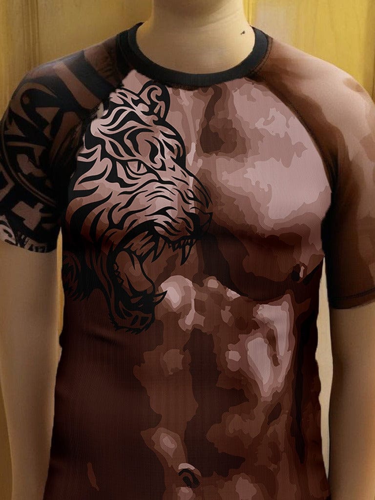 Customer photo review of Tiger Fury BJJ Rashguard