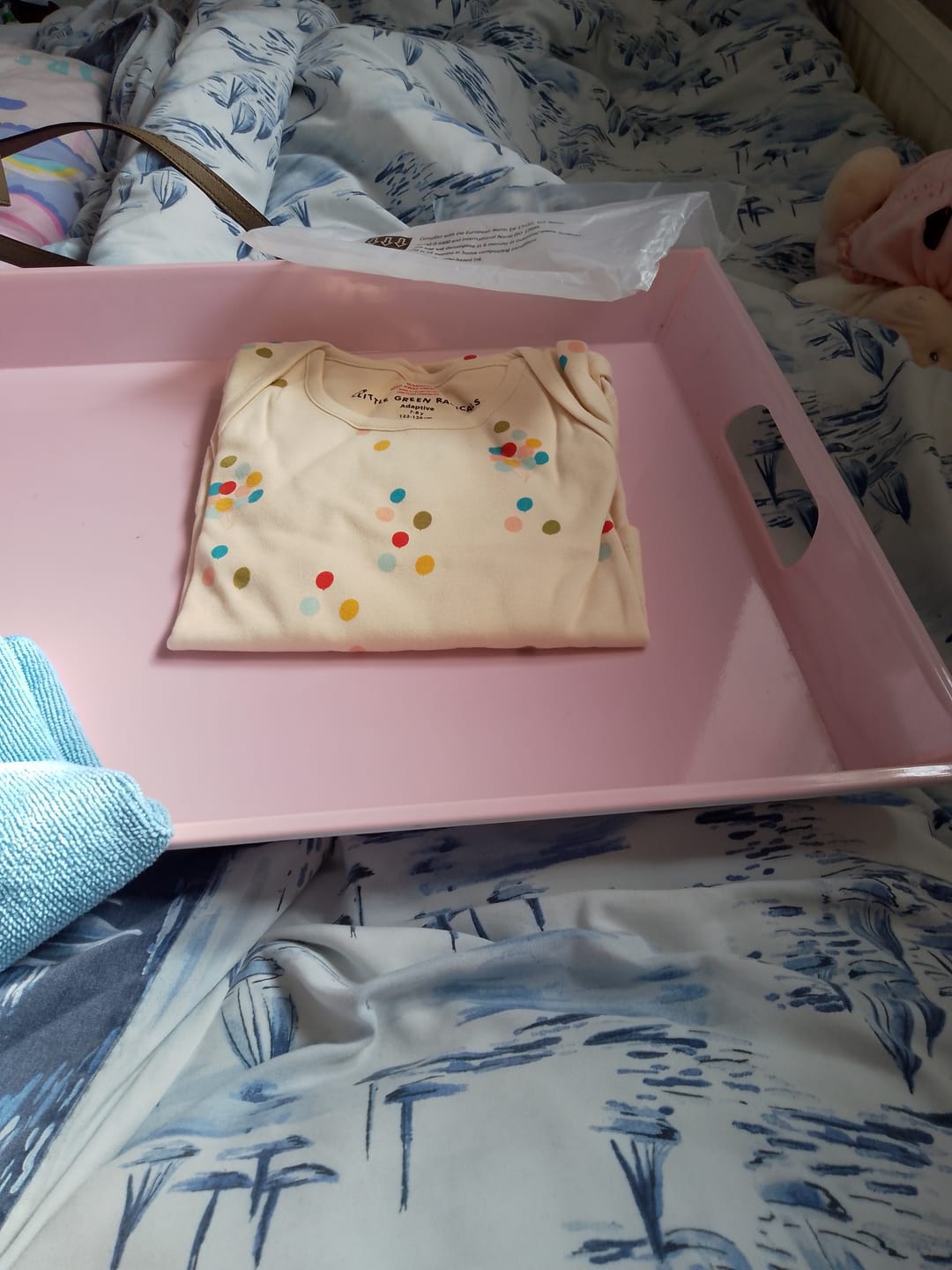 Customer photo review of Rainbow Balloons Easy Feeding Adaptive Bodysuit