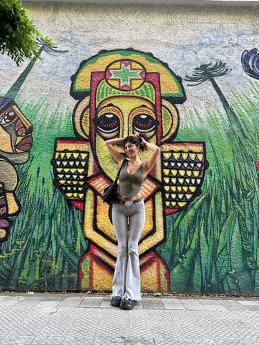 Customer photo review of TOP ROSIE VERDE