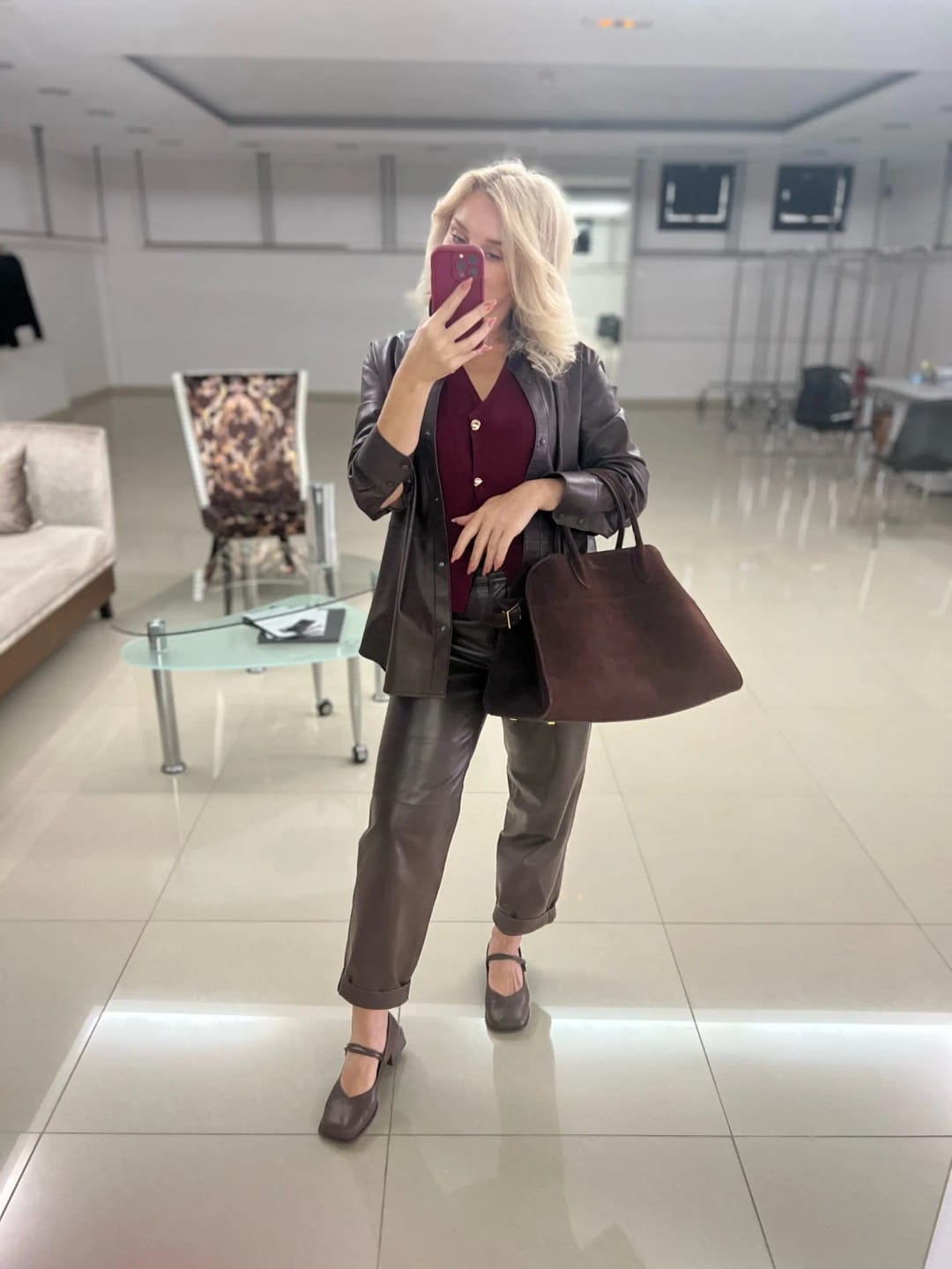Customer photo review of Henna Shopper Bag