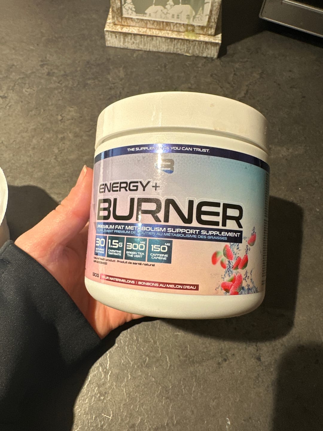 Customer photo review of Believe - Energy + Burner 130g