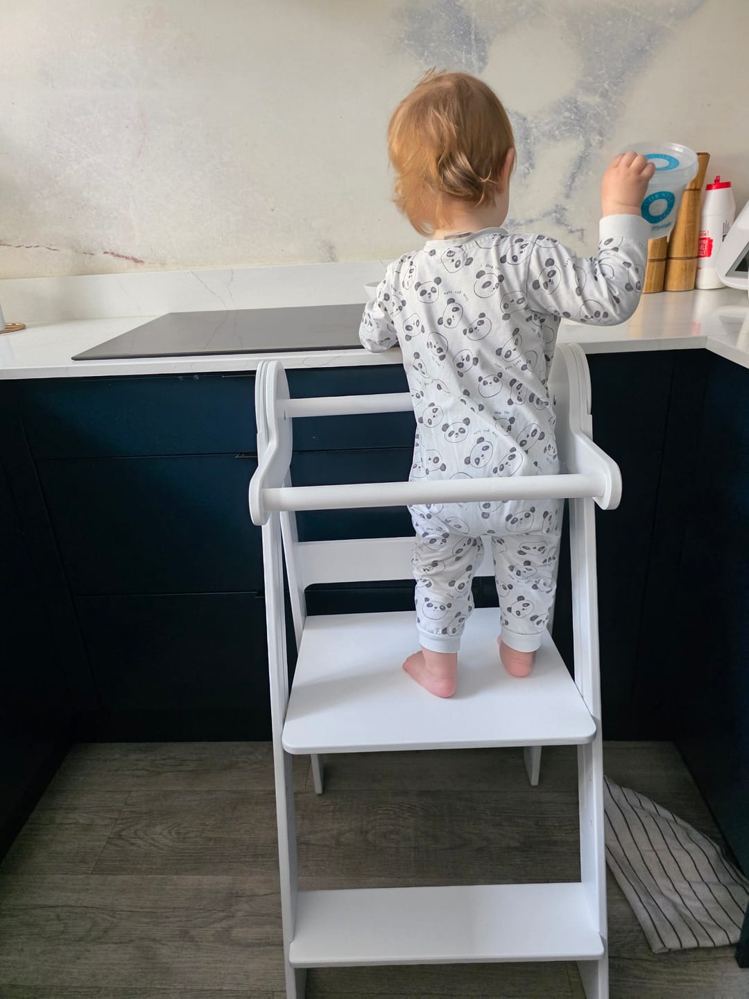 Customer photo review of Foldable Learning Tower