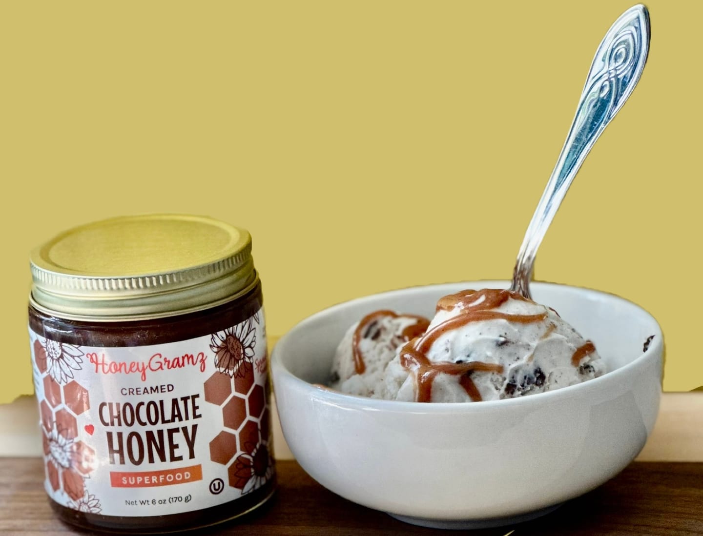 Customer photo review of Organic Chocolate Honey
