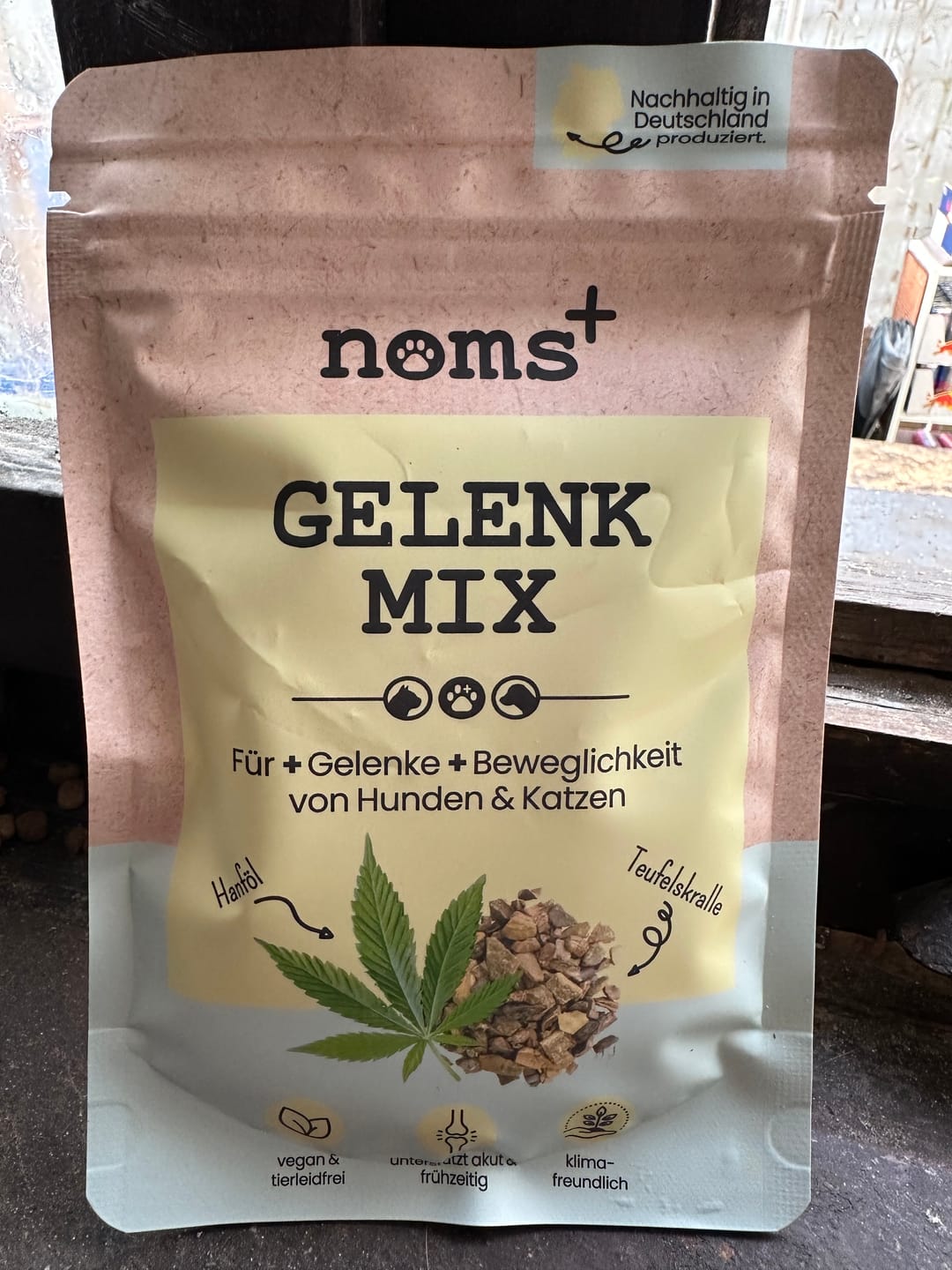 Customer photo review of Gelenkmix Sensitiv & vegan für Hunde und Katzen mit Teufelskralle, Kurkuma & Glucosamin
