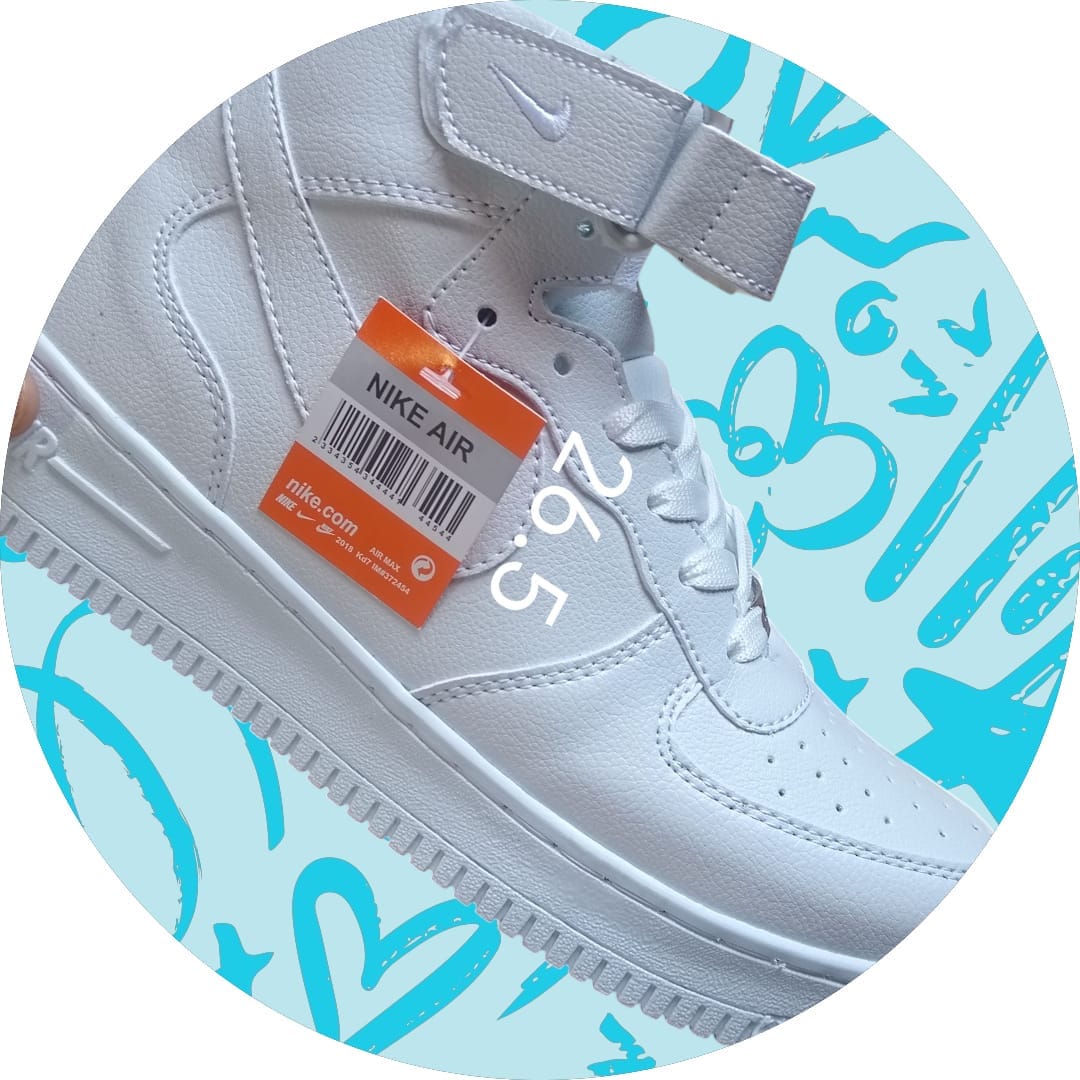 Customer photo review of Tenis Blazer Bota Blanco Total