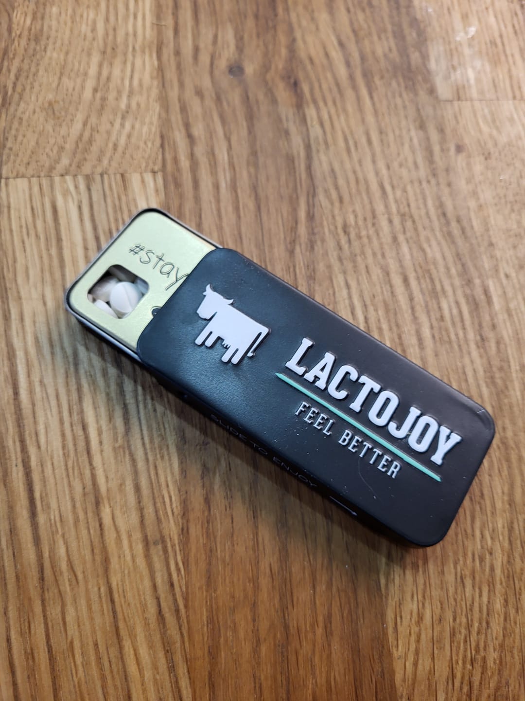 Customer photo review of LactoJoy: 14.500 FCC » 80 comprimés de lactase