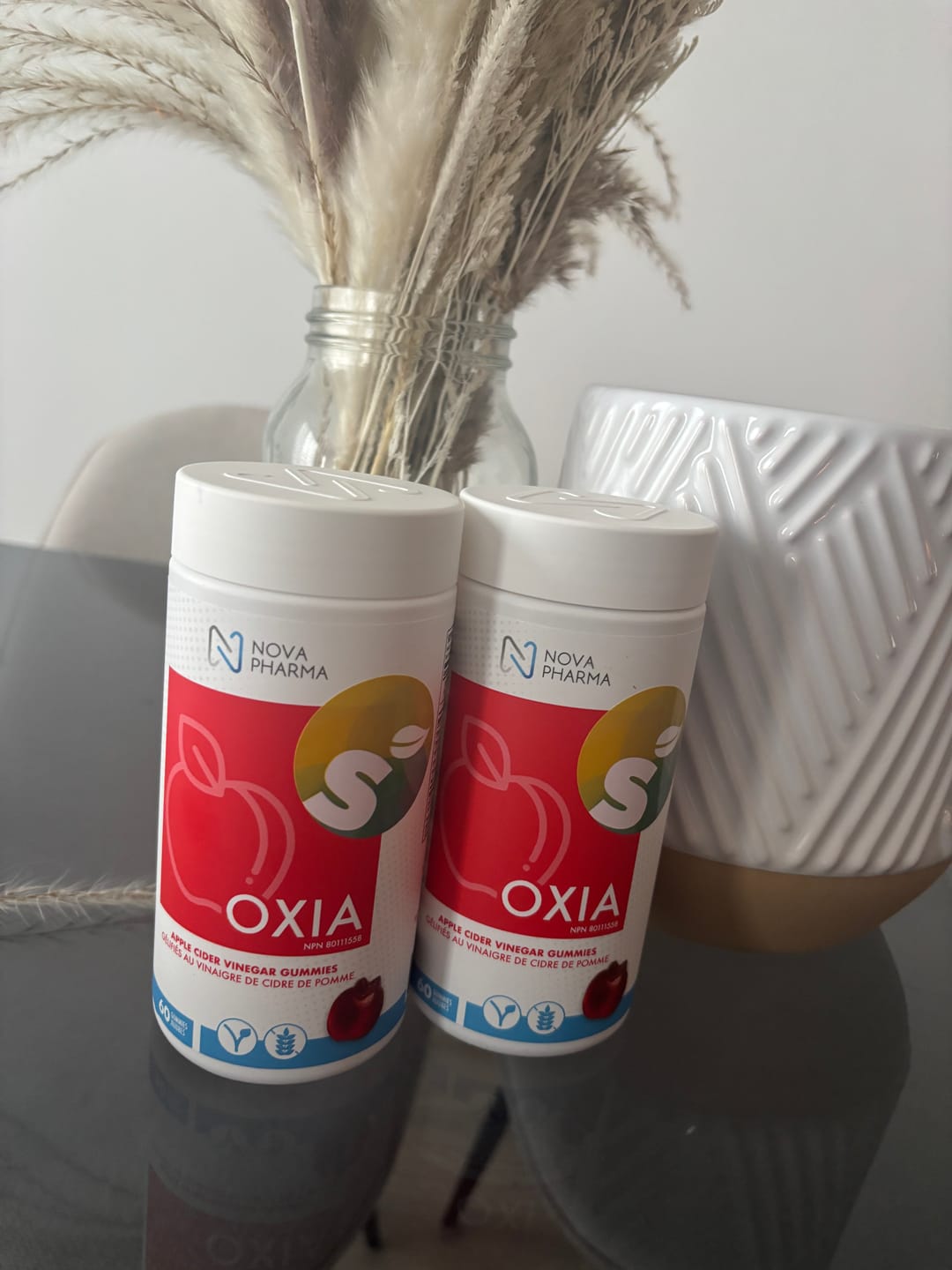Customer photo review of Nova Pharma - Oxia Vinaigre de cidre de pomme (60 jujubes)